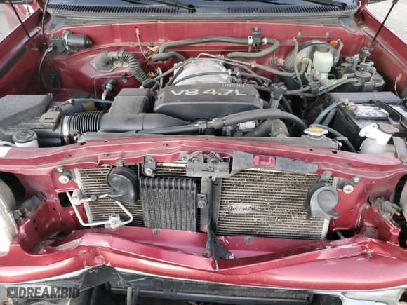 2001 Toyota Tundra Ltd with VIN 5TBBT48151S214199, listed as a Copart auction lot 81174404 with 165,256 mi miles and Salvage Title. Bid and sale history available at carsss.com. Image 11.