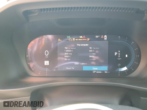 2025 Volvo XC40 Plus Bright Theme with VIN YV4L12UE9S2601455, listed as a Copart auction lot 60730115 with 1,344 mi miles and Non repairable. Bid and sale history available at DreamBid. Image 9.