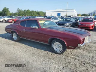 1971 Oldsmobile Cutlass with VIN 336871R112067, listed as a Copart auction lot 66771714 with 42,778 mi miles and Clean Title. Bid and sale history available at DreamBid. Image 4.
