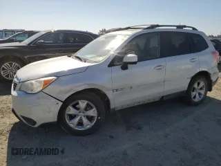 2014 Subaru Forester Premium with VIN JF2SJAEC4EH486143, listed as a Copart auction lot 56499375 with 119,845 mi miles and Salvage title. Bid and sale history available at DreamBid. Image 1.