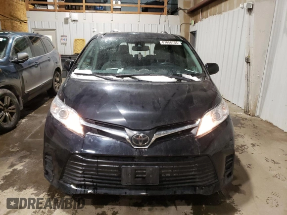 2019 Toyota Sienna LE Auto Access Seat with VIN 5TDKZ3DC7KS003451, listed as a Copart auction lot 87056704 with 76,587 mi miles and Salvage Title. Bid and sale history available at DreamBid. Image 5.