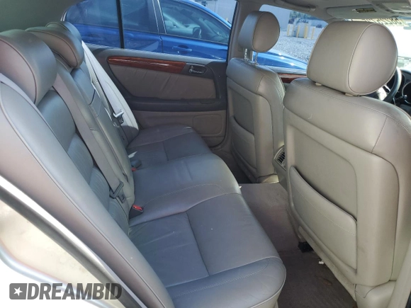 2002 Lexus GS 300 z VIN JT8BD69S720159393, wystawiony jako Copart lot #58225725 z przebiegiem 204 970 mil mil oraz Szkoda całkowita • Salvage title. Historia ofert i sprzedaży dostępna na DreamBid. Obrazek 10.