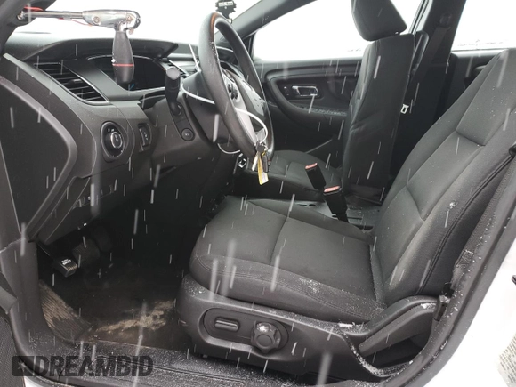 2017 Ford Police Interceptor with VIN 1FAHP2L83HG109220, listed as a Copart auction lot 88001695 with 83,964 mi miles and Salvage title. Bid and sale history available at DreamBid. Image 7.