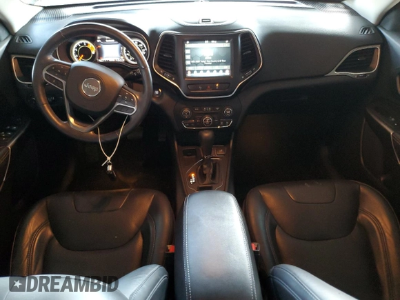 2021 Jeep Cherokee Latitude Lux with VIN 1C4PJLMNXMD108417, listed as a Copart auction lot 45930195 with 73,859 mi miles and Salvage Title. Bid and sale history available at carsss.com. Image 8.