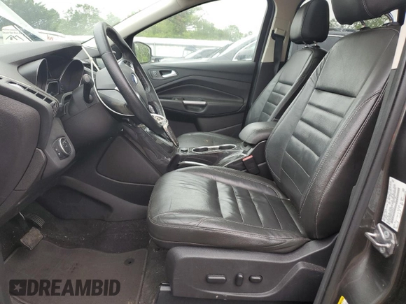 2016 Ford Escape Titanium with VIN 1FMCU9J95GUA58624, listed as a Copart auction lot 59915305 with 102,061 mi miles and Salvage title. Bid and sale history available at DreamBid. Image 7.