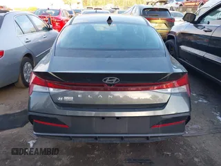 2024 Hyundai Elantra SEL with VIN KMHLM4DG3RU762482, listed as a IAAI auction lot 41289324 with 6,514 mi miles and . Bid and sale history available at DreamBid. Image 16.