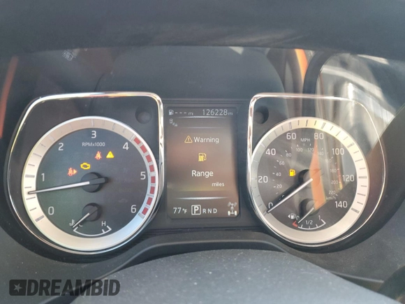 2016 Nissan Titan XD Platinum Reserve with VIN 1N6BA1F46GN506609, listed as a Copart auction lot 69445824 with 126,228 mi miles and Salvage Title. Bid and sale history available at carsss.com. Image 9.