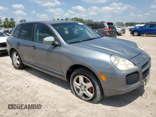 2005 Porsche Cayenne Turbo with VIN WP1AC29P55LA92346, listed as a Copart auction lot 66684234 with 0 mi miles and Clean Title. Bid and sale history available at carsss.com. Image 4.