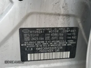 2013 Hyundai Sonata with VIN KMHEC4A40DA097234, listed as a Copart auction lot 55228245 with 229,318 mi miles and Clean Title. Bid and sale history available at carsss.com. Image 12.