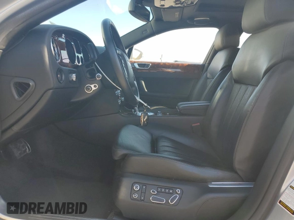 2006 Bentley Flying Spur with VIN SCBBR53W26C039713, listed as a Copart auction lot 54898965 with 75,431 mi miles and Salvage Title. Bid and sale history available at DreamBid. Image 7.