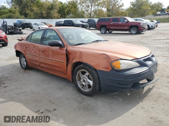 2004 Pontiac Grand Am GT with VIN 1G2NW52E64C150729, listed as a Copart auction lot 75046284 with 124,048 mi miles and Salvage Title. Bid and sale history available at carsss.com. Image 4.
