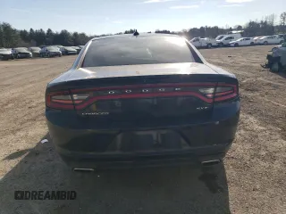 2018 Dodge Charger SXT Plus with VIN 2C3CDXHG4JH125077, listed as a Copart auction lot 46677265 with 114,673 mi miles and Salvage Title. Bid and sale history available at carsss.com. Image 6.