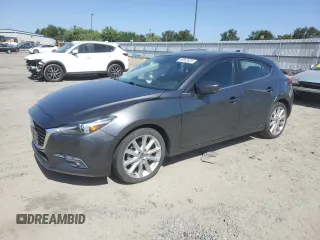 2017 Mazda 3 Grand Touring z VIN JM1BN1M32H1134860, wystawiony jako Copart lot #60552025 z przebiegiem 73 791 mil mil oraz Szkoda całkowita • Salvage title. Historia ofert i sprzedaży dostępna na DreamBid. Obrazek 1.