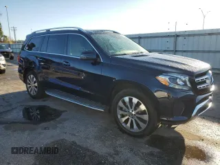 2018 Mercedes-Benz GLS with VIN 4JGDF6EE2JB130578, listed as a Copart auction lot 48497435 with 183,987 mi miles and Clean Title. Bid and sale history available at carsss.com. Image 4.