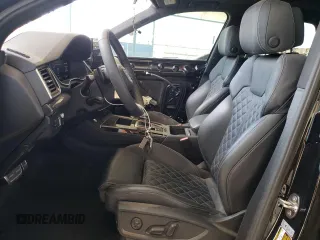 2024 Audi SQ5 Prestige with VIN WA1C4AFY7R2047297, listed as a Copart auction lot 60593104 with 7,400 mi miles and Salvage Title. Bid and sale history available at DreamBid. Image 7.