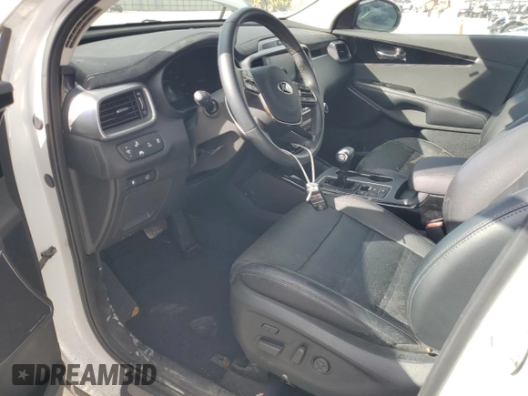 2019 Kia Sorento SX Limited with VIN 5XYPKDA57KG445598, listed as a Copart auction lot 85339084 with 14,613 mi miles and Non Repairable. Bid and sale history available at carsss.com. Image 8.