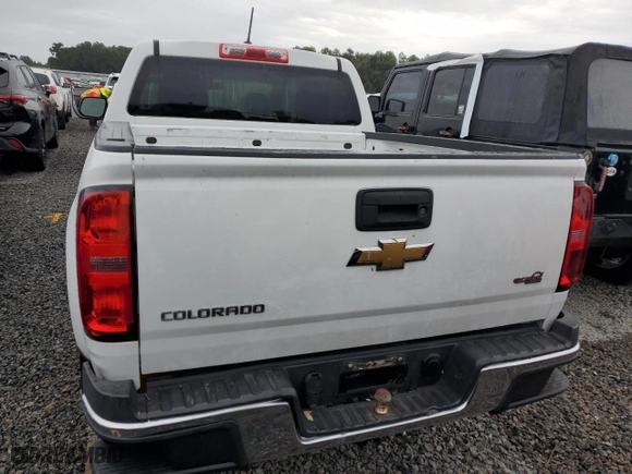 2020 Chevrolet Colorado 2WD Work Truck with VIN 1GCGSBEA8L1242586, listed as a Copart auction lot 78333064 with 0 mi miles and Non Repairable. Bid and sale history available at carsss.com. Image 6.