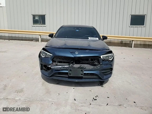 2021 Mercedes-Benz CLA with VIN W1K5J4GB7MN162790, listed as a Copart auction lot 48206355 with 55,335 mi miles and Salvage Title. Bid and sale history available at carsss.com. Image 11.