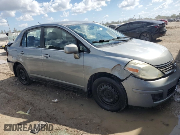 2008 Nissan Versa 1.8 S with VIN 3N1BC11E48L416960, listed as a Copart auction lot 50743655 with 179,875 mi miles and Salvage Title. Bid and sale history available at carsss.com. Image 4.