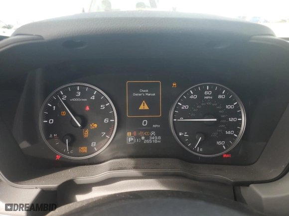 2024 Subaru Crosstrek Premium with VIN JF2GUADC6R8289995, listed as a Copart auction lot 48091955 with 26,518 mi miles and Salvage Title. Bid and sale history available at carsss.com. Image 9.
