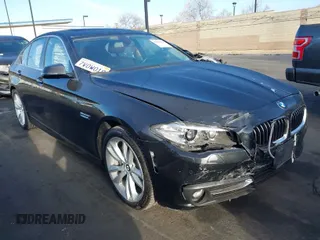 2016 BMW 5 Series 535i with VIN WBA5B1C5XGG552794, listed as a IAAI auction lot 41681624 with 88,902 mi miles and . Bid and sale history available at carsss.com. Image 1.