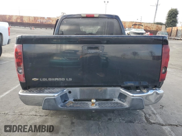 2005 Chevrolet Colorado 1SB LS Z85 with VIN 1GCCS136058290407, listed as a Copart auction lot 44561925 with 211,383 mi miles and Salvage Title. Bid and sale history available at carsss.com. Image 6.