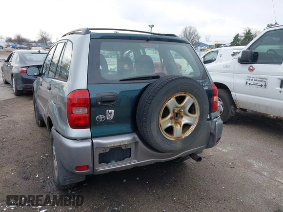 2005 Toyota RAV4 with VIN JTEHD20V350054927, listed as a IAAI auction lot 41913257 with 216,442 mi miles. Bid and sale history available at carsss.com. Image 3.