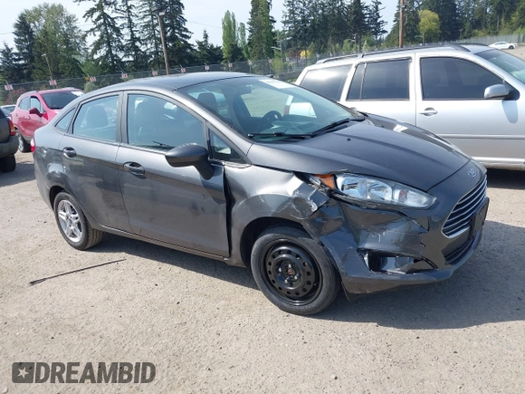 2018 Ford Fiesta SE with VIN 3FADP4BJ2JM101720, listed as a IAAI auction lot 42135936 with 122,061 mi miles. Bid and sale history available at carsss.com. Image 1.