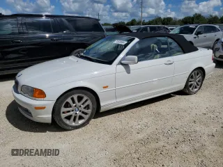 2003 BMW 3 Series 330Ci with VIN WBABS53463JU98716, listed as a Copart auction lot 74505954 with 0 mi miles and Non Repairable. Bid and sale history available at carsss.com. Image 1.