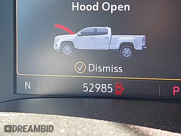 2021 GMC Canyon 4WD Denali z VIN 1GTG6EEN9M1240596, wystawiony jako IAAI lot #40760124 z przebiegiem 52 985 mil mil oraz . Historia ofert i sprzedaży dostępna na DreamBid. Obrazek 15.