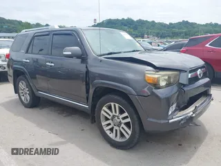 2011 Toyota 4Runner Trail with VIN JTEBU5JR4B5075969, listed as a IAAI auction lot 42337375 with 225,856 mi miles and . Bid and sale history available at DreamBid. Image 1.