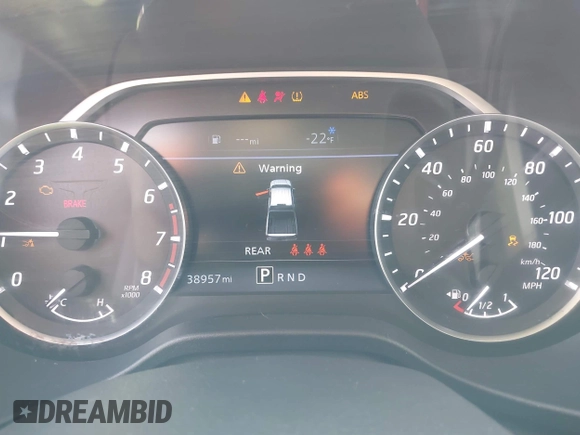 2021 Nissan Titan Pro-4X with VIN 1N6AA1ED8MN502425, listed as a IAAI auction lot 42464389 with 38,957 mi miles and . Bid and sale history available at DreamBid. Image 7.