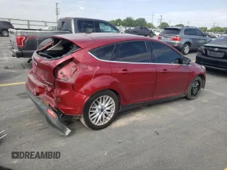 2014 Ford Focus Titanium with VIN 1FADP3N25EL118551, listed as a Copart auction lot 59814515 with 160,813 mi miles and Salvage title. Bid and sale history available at DreamBid. Image 3.