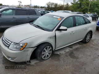 2008 Ford Taurus SEL with VIN 1FAHP24W68G148302, listed as a Copart auction lot 75109584 with Not Provided miles and Salvage Title. Bid and sale history available at carsss.com. Image 1.