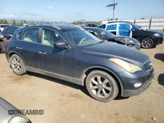 2008 Infiniti EX Journey with VIN JNKAJ09F18M361345, listed as a Copart auction lot 53766365 with 166,160 mi miles and Clean title. Bid and sale history available at DreamBid. Image 4.