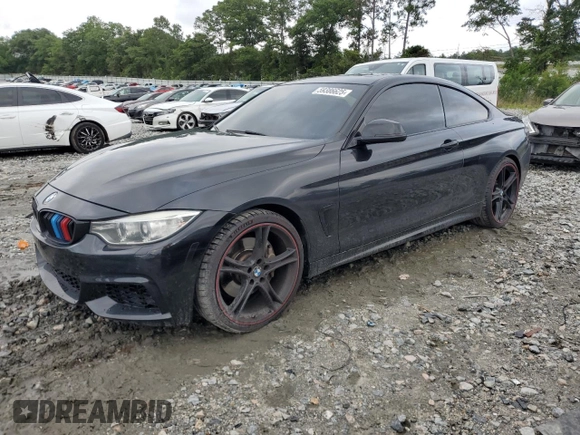 2014 BMW 4 Series 435i z VIN WBA3R1C52EF774154, wystawiony jako Copart lot #59386625 z przebiegiem 183 568 mil mil oraz Szkoda całkowita • Salvage title. Historia ofert i sprzedaży dostępna na DreamBid. Obrazek 1.