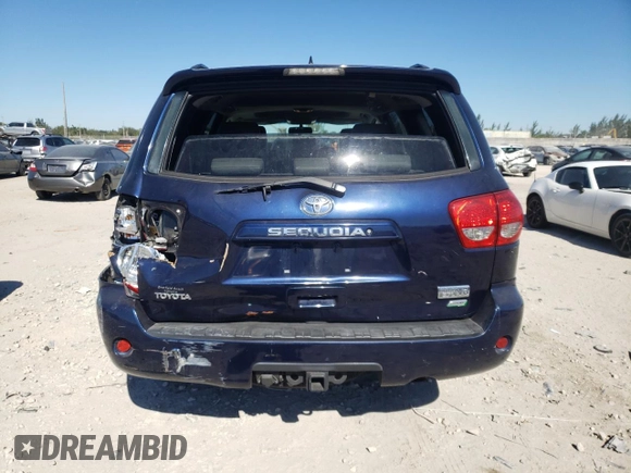2010 Toyota Sequoia SR5 with VIN 5TDBW5G14AS033956, listed as a Copart auction lot 88117245 with 245,336 mi miles and Salvage Title. Bid and sale history available at carsss.com. Image 6.