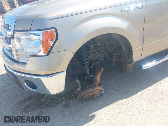 2013 Ford F-150 XL with VIN 1FTEX1CMXDFC62133, listed as a IAAI auction lot 42567537 with 132,668 mi miles and . Bid and sale history available at DreamBid. Image 6.