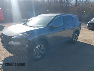 2022 Nissan Rogue SV with VIN 5N1BT3BB9NC698402, listed as a IAAI auction lot 41703839 with 24,322 mi miles and . Bid and sale history available at DreamBid. Image 18.