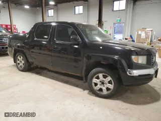 2007 Honda Ridgeline RTL w/Leather with VIN 2HJYK16527H005353, listed as a Copart auction lot 43468505 with 0 mi miles and Clean Title. Bid and sale history available at carsss.com. Image 4.