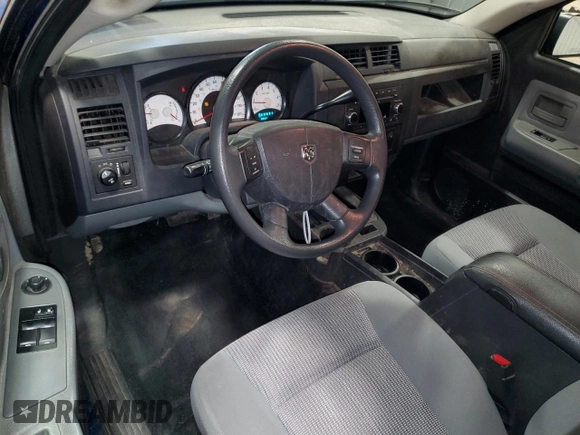 2011 Ram Dakota Bighorn/Lonestar with VIN 1D7RW3BK8BS670446, listed as a Copart auction lot 87371804 with 104,376 mi miles and Salvage Title. Bid and sale history available at carsss.com. Image 8.