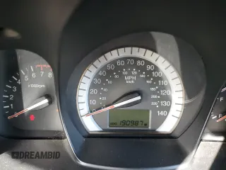 2007 Kia Spectra with VIN KNAFE161175005560, listed as a Copart auction lot 42368135 with 190,987 mi miles and Salvage Title. Bid and sale history available at carsss.com. Image 9.
