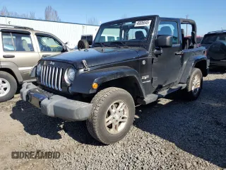 2018 Jeep Wrangler Sahara z VIN 1C4AJWBG7JL870391, wystawiony jako Copart lot #46806045 z przebiegiem 56 897 mil mil oraz Szkoda całkowita • Salvage title. Historia ofert i sprzedaży dostępna na DreamBid. Obrazek 1.