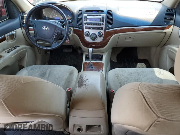 2007 Hyundai Santa Fe SE with VIN 5NMSH13E97H022541, listed as a Copart auction lot 64692595 with 172,748 mi miles and Salvage title. Bid and sale history available at DreamBid. Image 8.