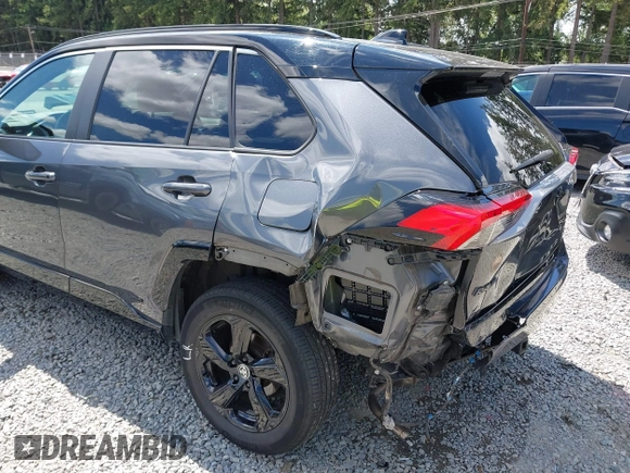 2021 Toyota RAV4 Hybrid XSE with VIN 4T3E6RFV2MU029187, listed as a IAAI auction lot 42620387 with 78,919 mi miles and . Bid and sale history available at DreamBid. Image 6.