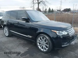 2016 Land Rover Range Rover HSE with VIN SALGS2VF9GA268835, listed as a IAAI auction lot 41073415 with 102,256 mi miles and . Bid and sale history available at DreamBid. Image 1.