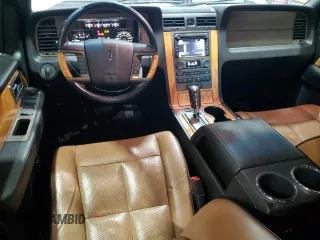 2011 Lincoln Navigator with VIN 5LMJJ2J5XBEJ04114, listed as a Copart auction lot 87755705 with 104,610 mi miles and Salvage title. Bid and sale history available at DreamBid. Image 8.