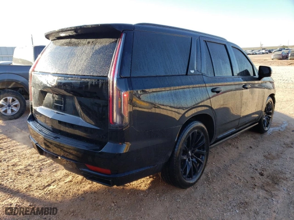 2021 Cadillac Escalade Sport Platinum with VIN 1GYS4GKL2MR293828, listed as a Copart auction lot 66546382 with 26,349 mi miles. Bid and sale history available at carsss.com. Image 4.