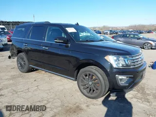 2019 Ford Expedition Limited with VIN 1FMJU1KT9KEA19444, listed as a IAAI auction lot 41892504 with 87,402 mi miles. Bid and sale history available at carsss.com. Image 1.
