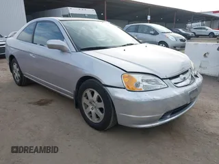 2003 Honda Civic EX with VIN 1HGEM21993L000909, listed as a IAAI auction lot 41663246 with 279,941 mi miles. Bid and sale history available at carsss.com. Image 1.
